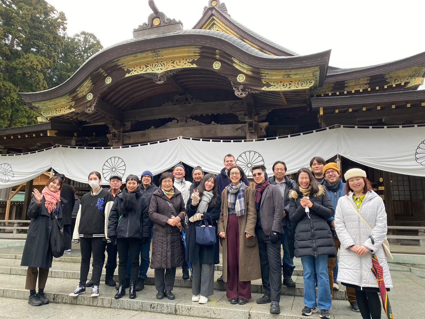 弥彦神社 集合写真